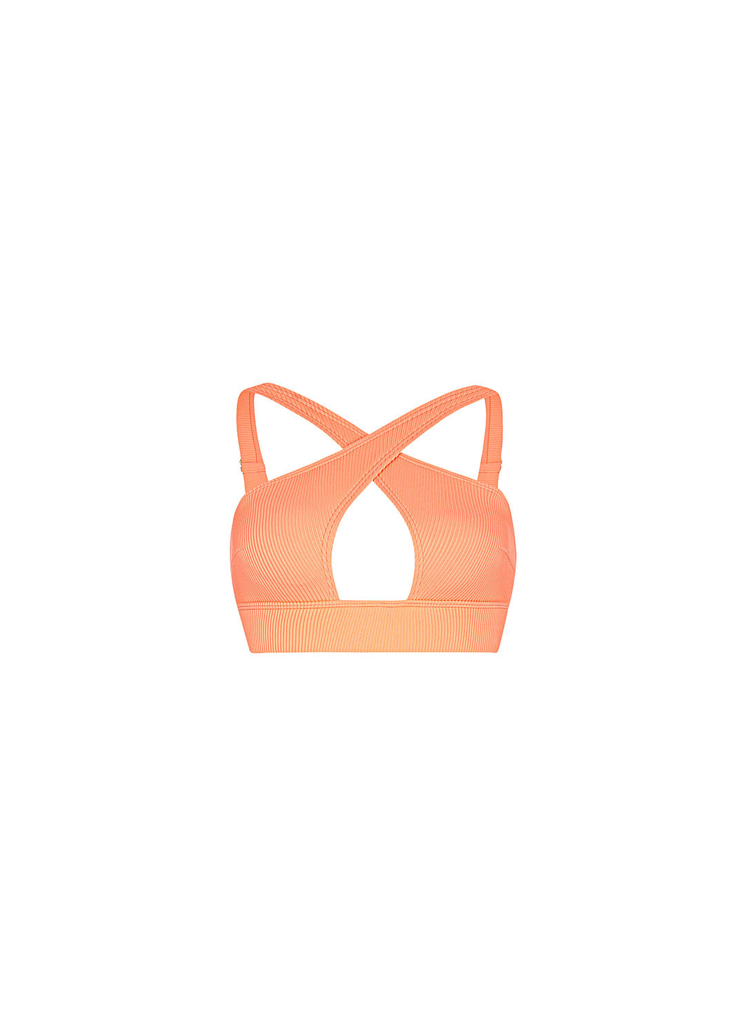 Apricot Sorbet Cross Top
