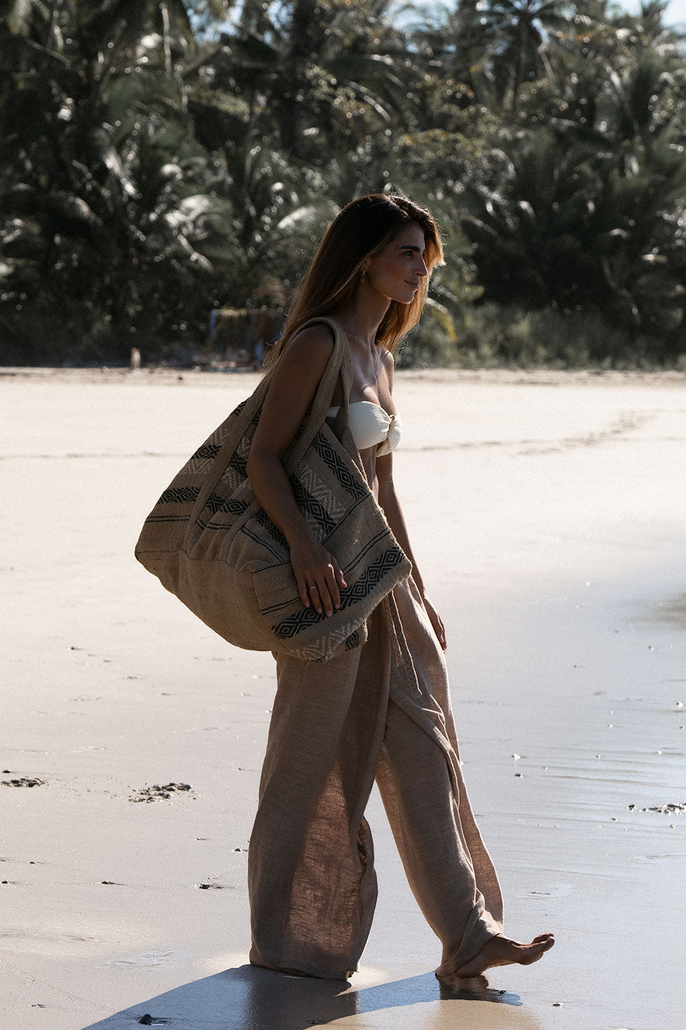 Hand Woven Bag Oversized