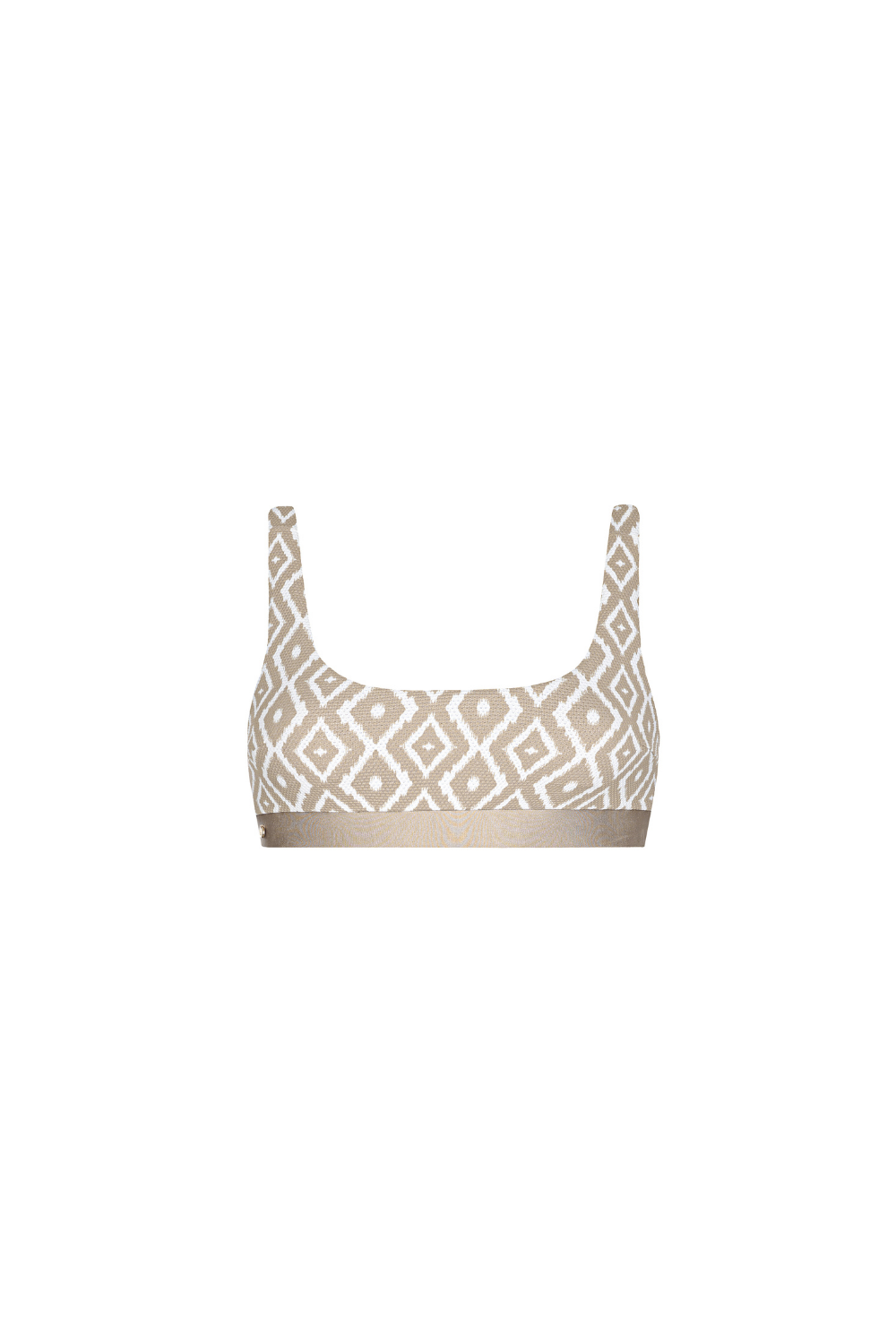 Bohemian Taupe Sporty Top
