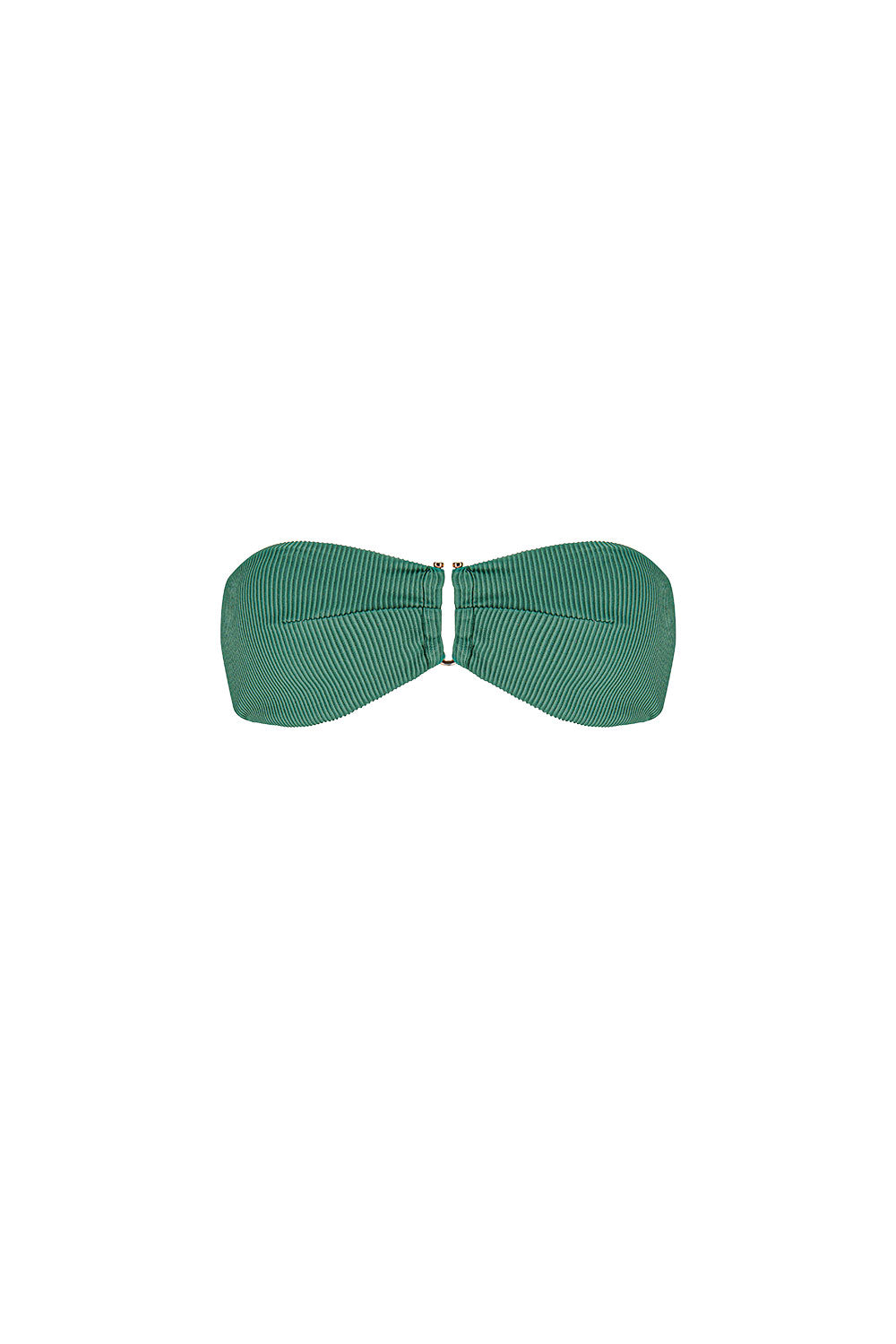 Green Palmera Bandeau Top