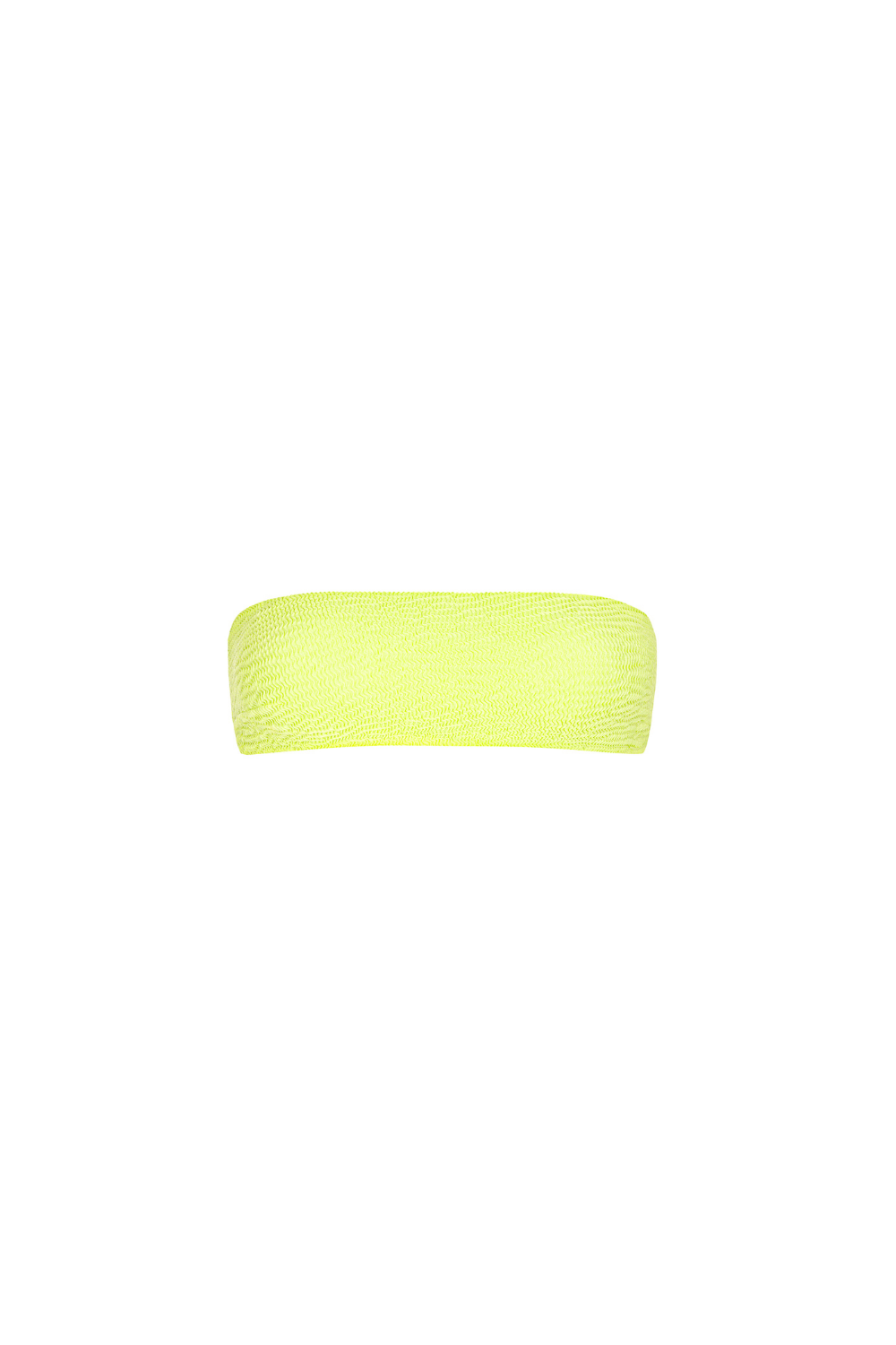 Lime Bandeau Top