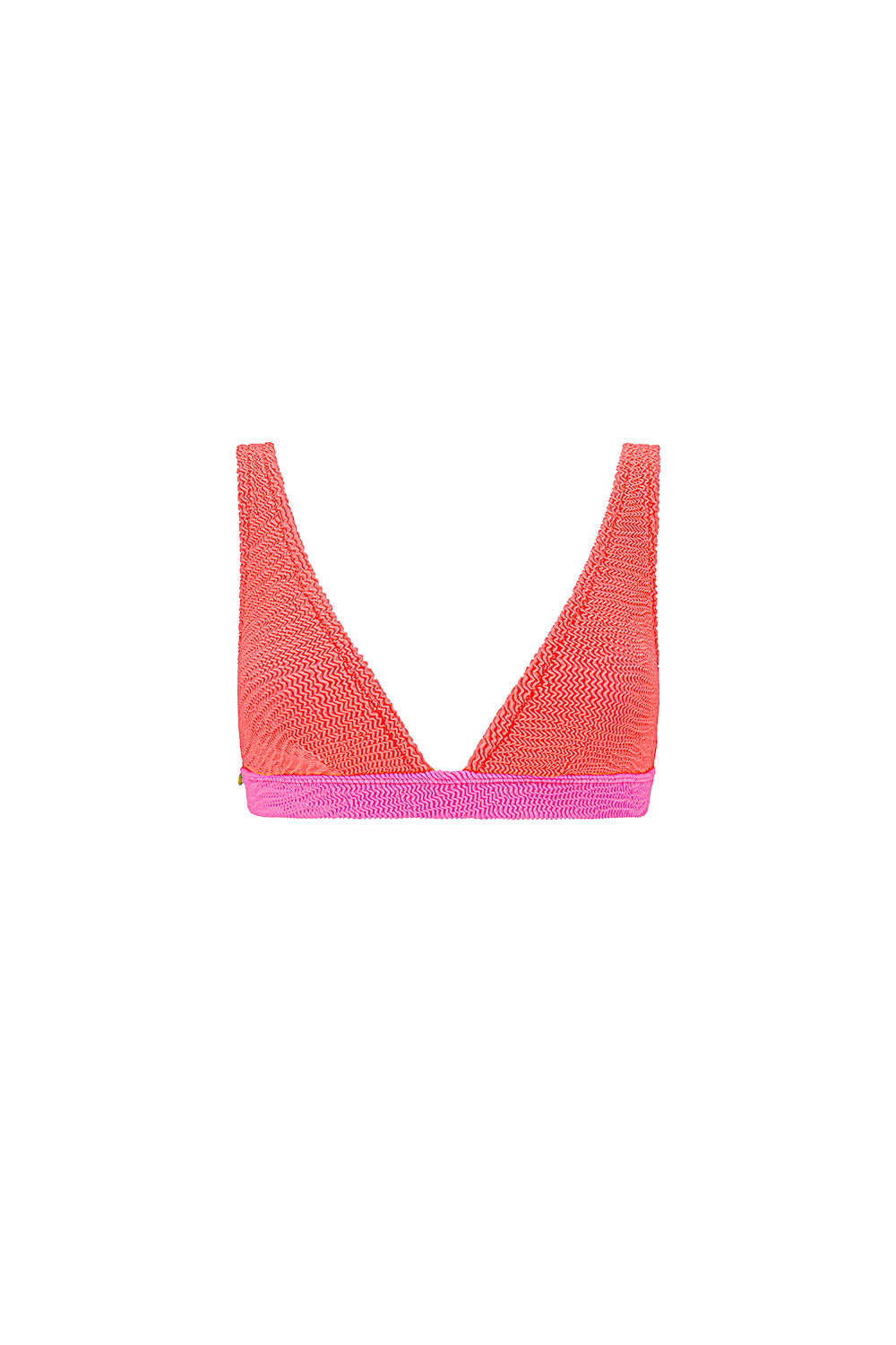 Neon Papaya V Top