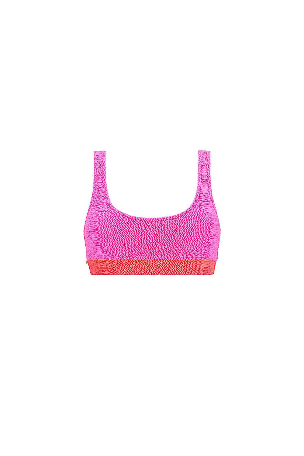 Pink Neon Ginger Sporty Top