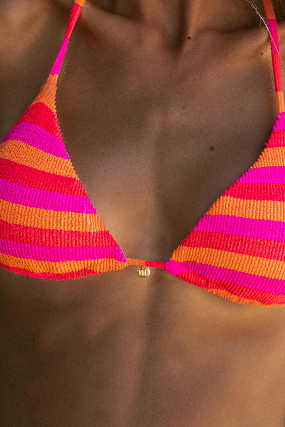 Tropical Fire Triangel Top