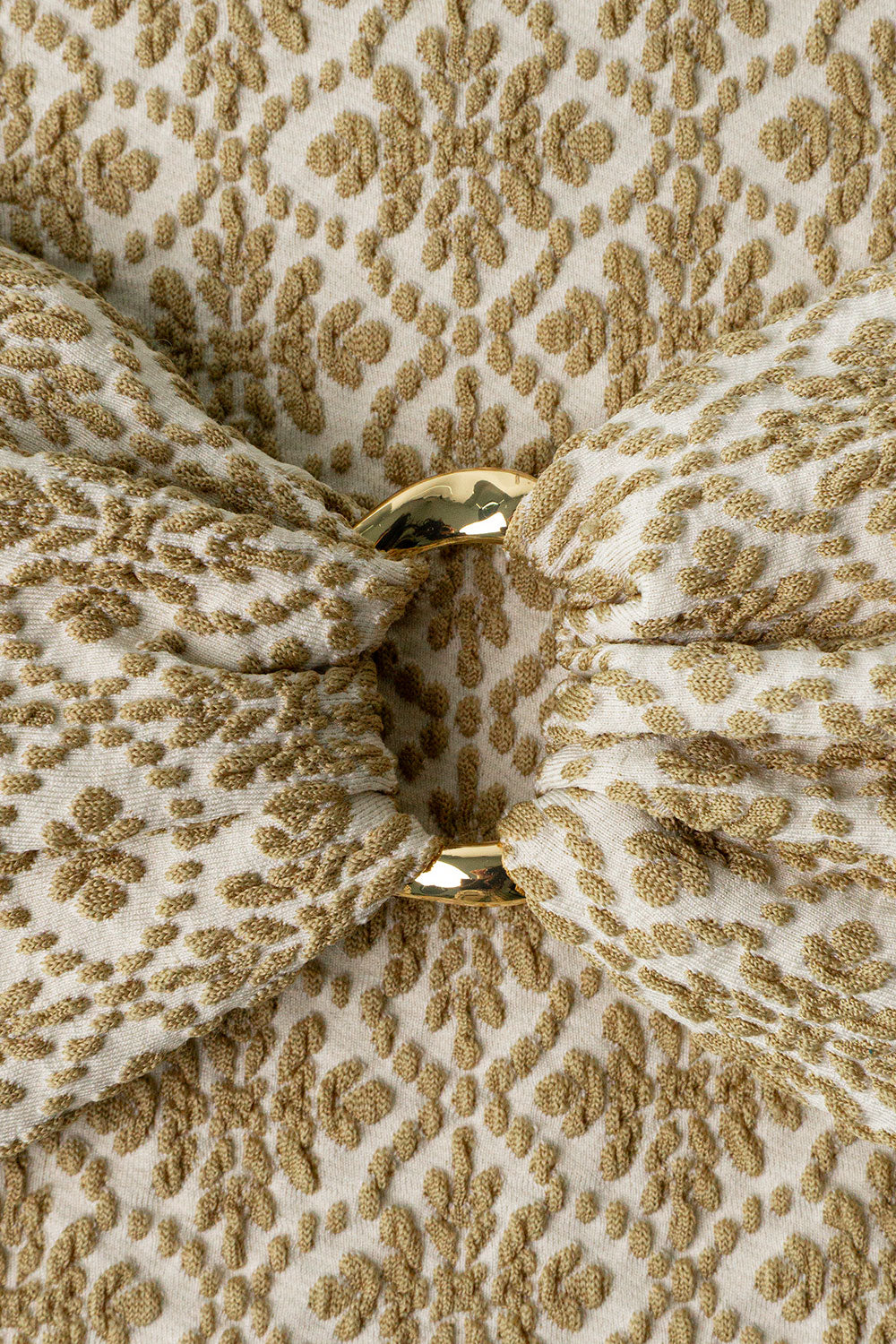 Amalfi Crema Bandeau Top