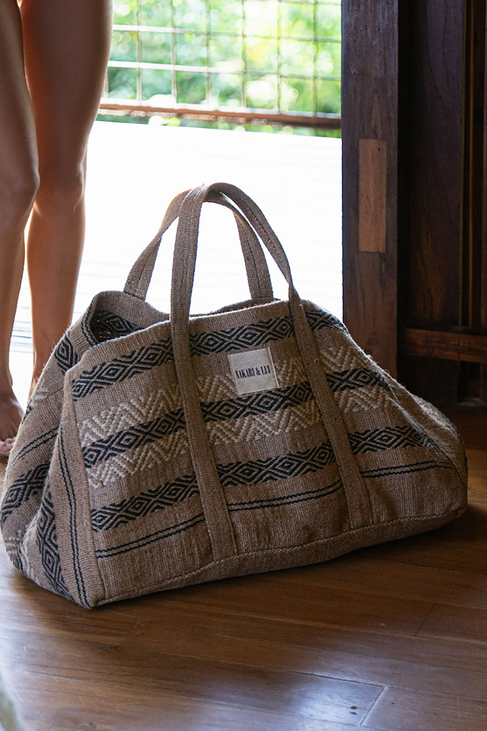 Hand Woven Bag Oversized