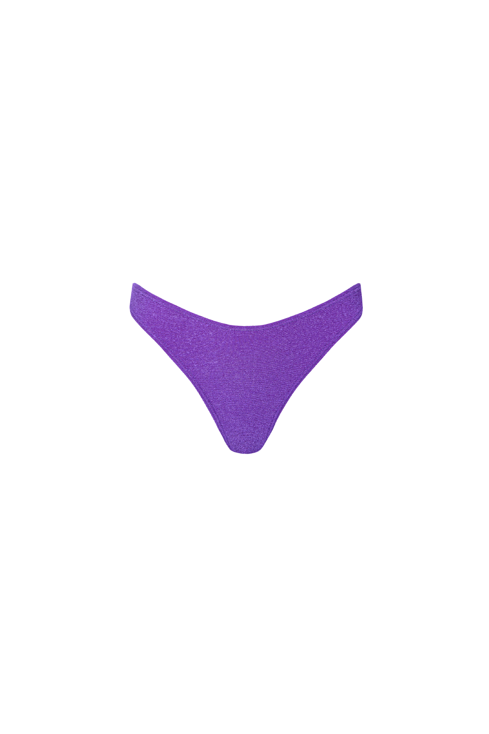 Lilane Bikini Hose aus samtartigem Strukturstoff mit mittlerer Bedeckung
